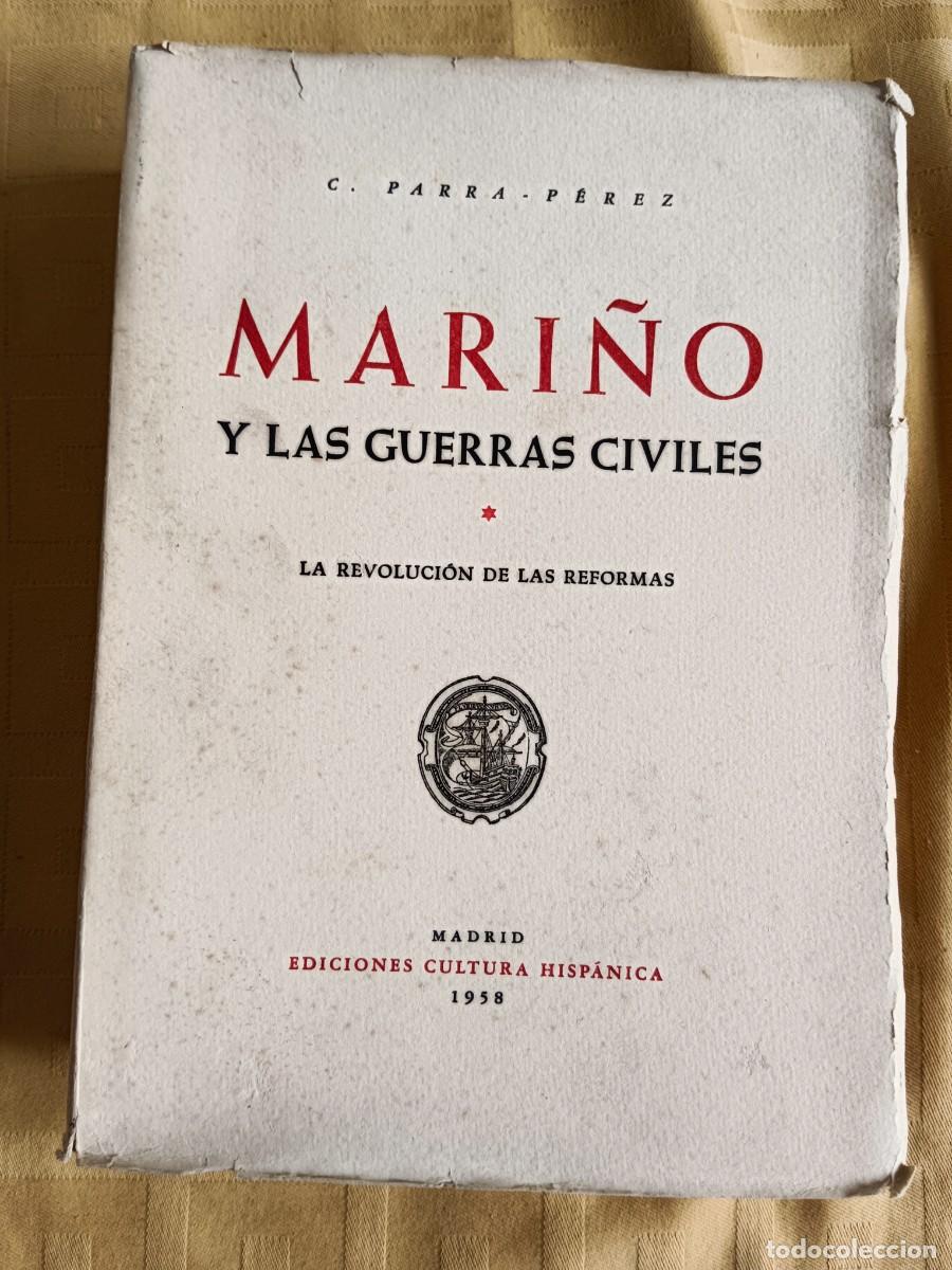 Libros: MARI&Ntilde;O Y LAS GUERRAS CIVILES - 3 TOMOS - C. Parra Perez - Foto 2