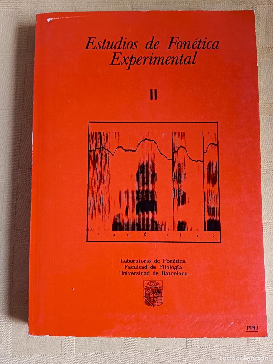 Libros: ESTUDIOS DE FONETICA EXPERIMENTAL II - VV.AA. - Foto 1