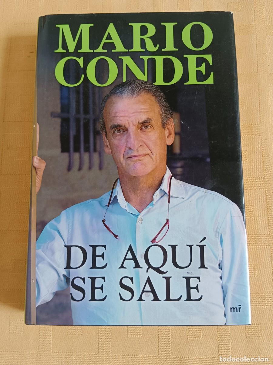 Libros: DE AQUI SE SALE - Mario Conde - Foto 1