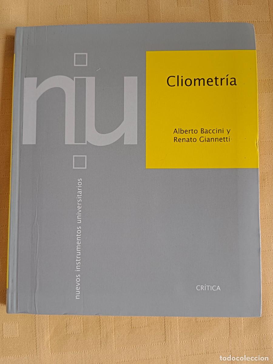 B&uuml;cher: CLIOMETRIA - Alberto Baccini y Renato Giannetti