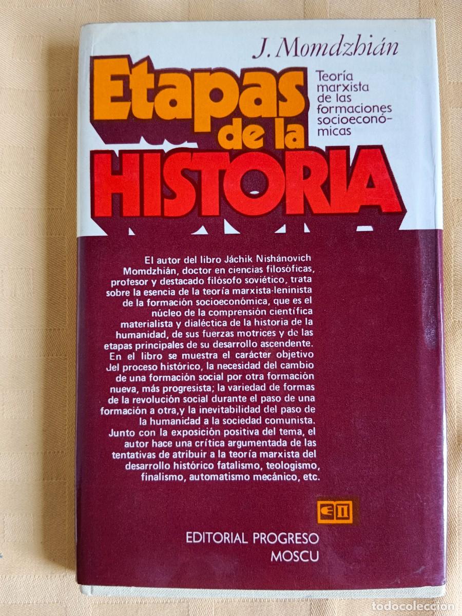 B&uuml;cher: ETAPAS DE LA HISTORIA - TEORIA MARXISTA DE LAS FORMACIONES SOCIOECONOMICAS - J. Momdzhian