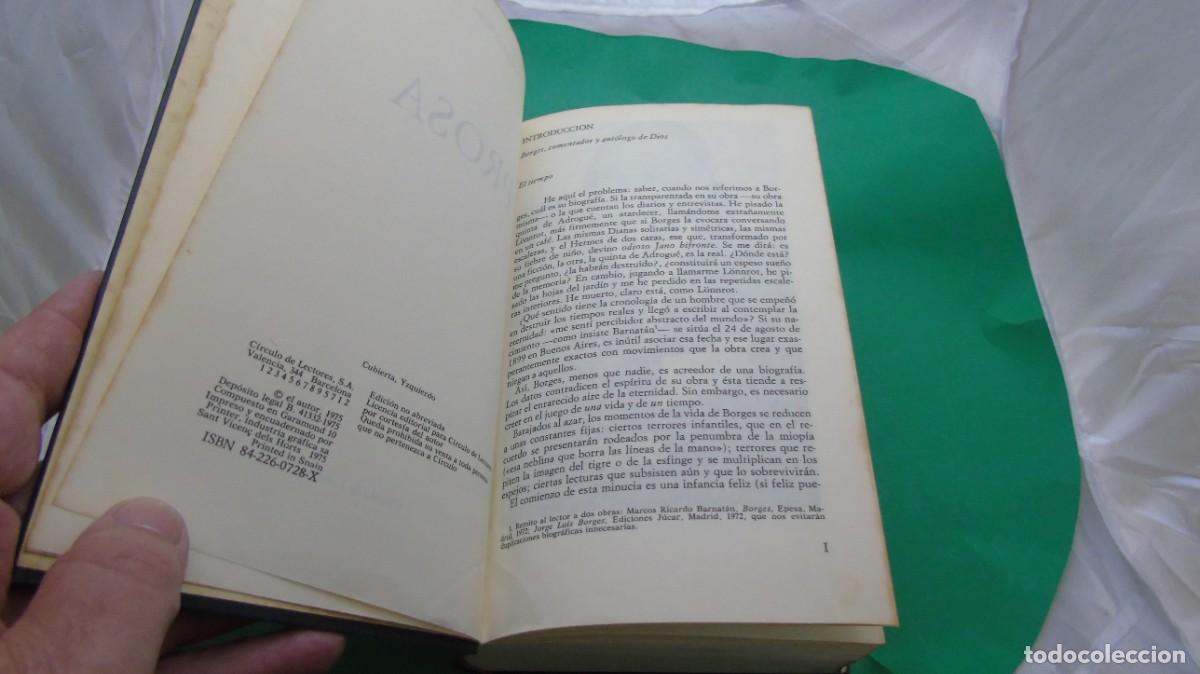Libros: AMF-33F/ PROSA - JORGE LUIS BORGES / CIRCULO DE LECTORES - Foto 3