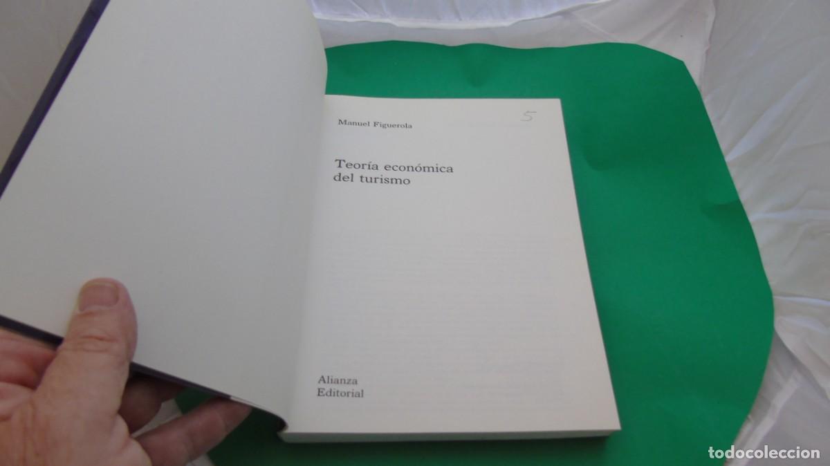 books: AMF-32H/ TEORIA ECONOMICA DEL TURISMO - MANUEL FIGUEROLA