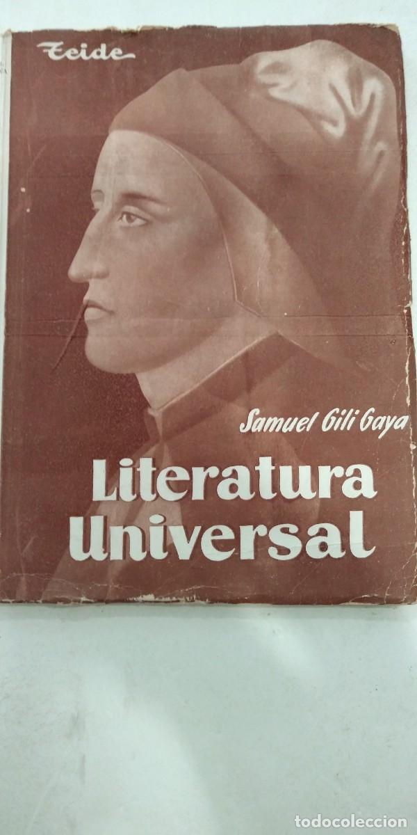 Libros: Literatura Universal Samuel Gili Gaya - Foto 1