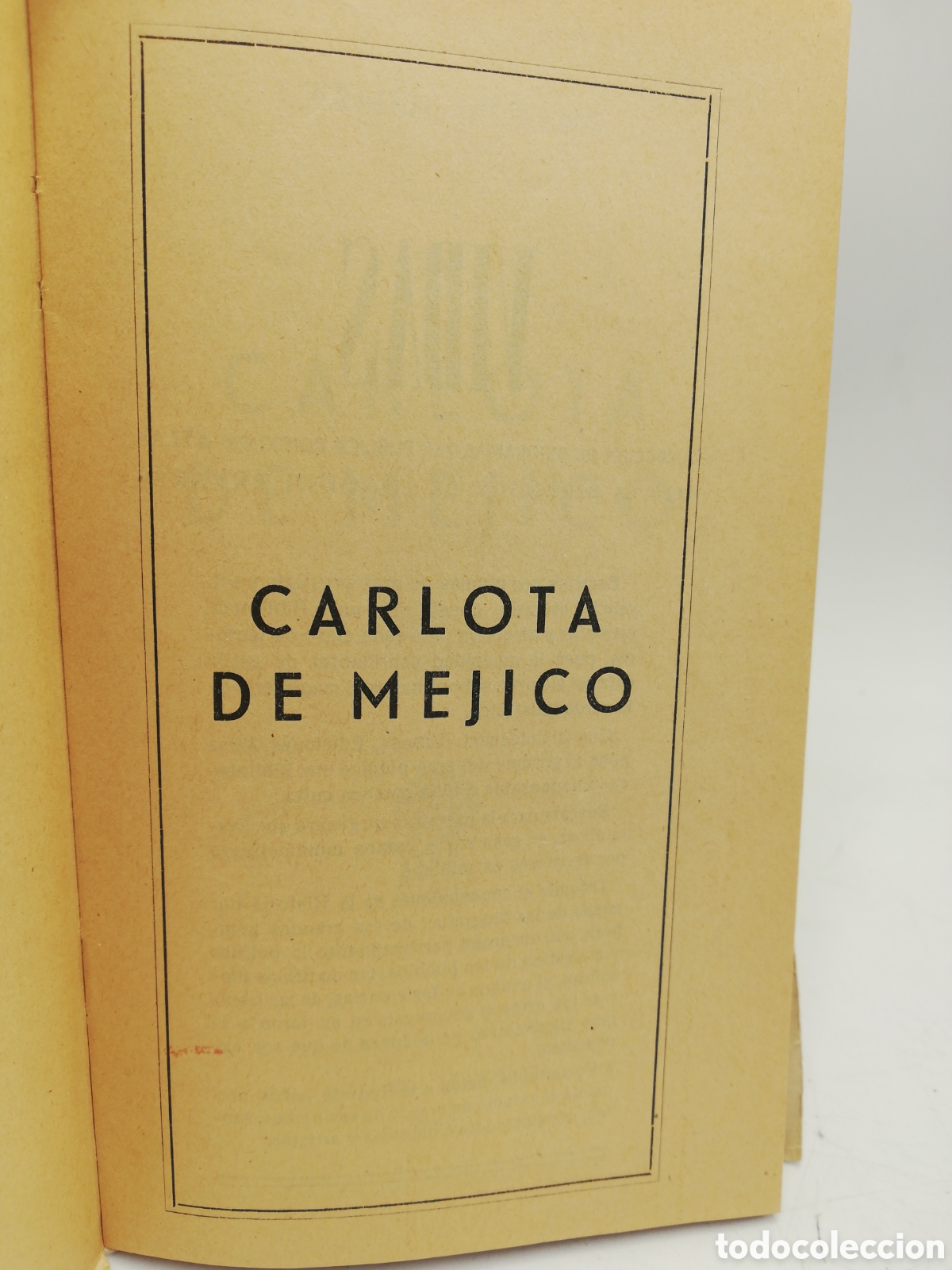 Libros: Vidas. Carlota de M&eacute;jico. - Foto 3