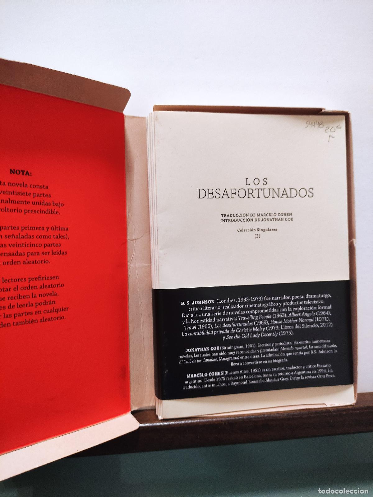 Libros: LOS DESAFORTUNADOS - B. S. JOHNSON - Foto 3