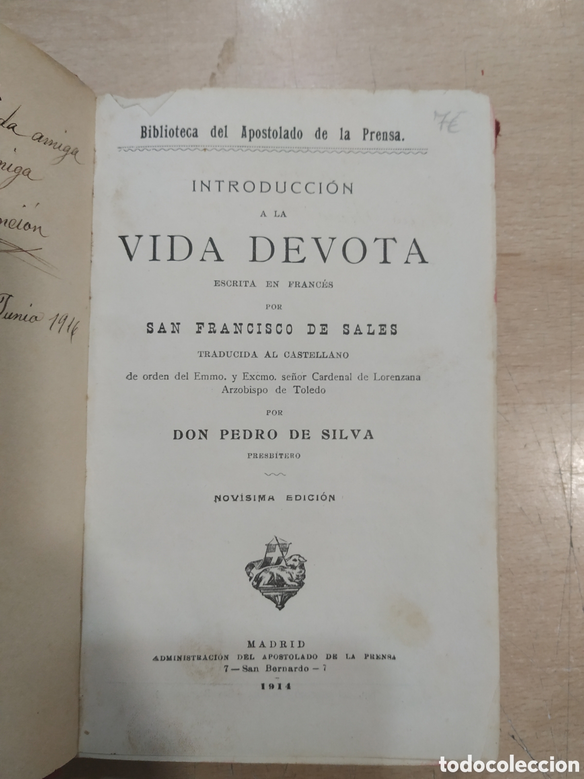 Libros: La vida devota. Primera serie. Tomo XVI - Foto 3