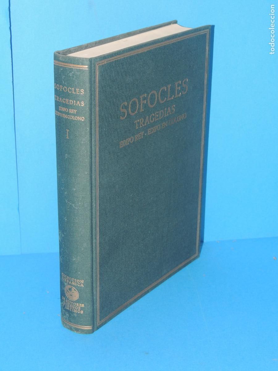 Libros: SOFOCLES. TRAGEDIAS. VOLUMEN I. EDIPO REY&middot; EDIPO EN COLONO - Foto 1