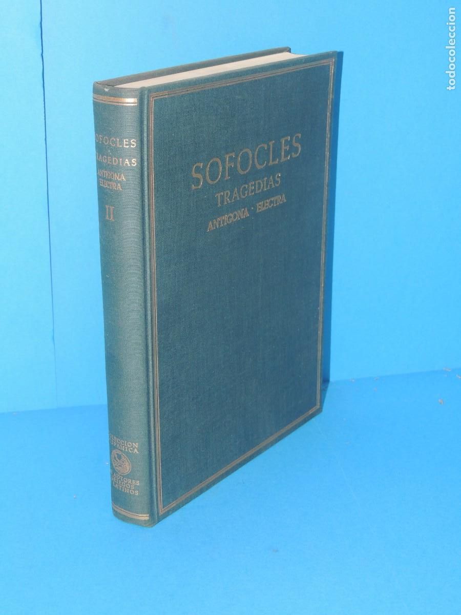 Libros: SOFOCLES. TRAGEDIAS. VOLUMEN II. ANTIGONA- ELECTRA - Foto 1
