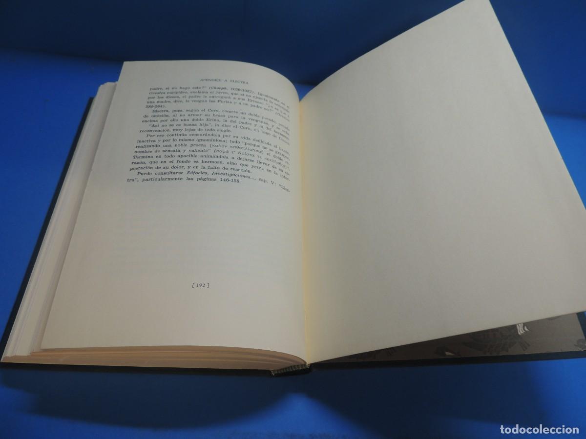 Libros: SOFOCLES. TRAGEDIAS. VOLUMEN II. ANTIGONA- ELECTRA - Foto 15