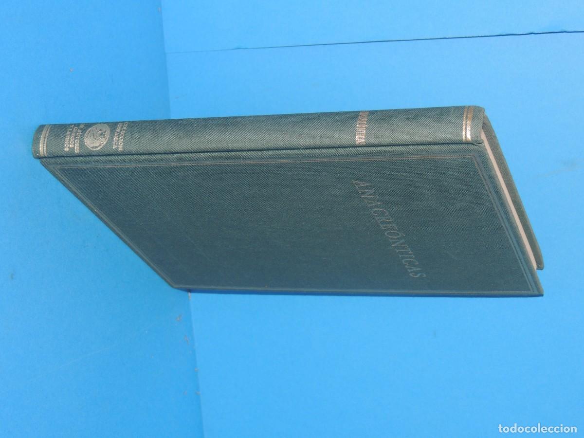Libros: ANACRE&Oacute;NTICAS.- ANACREONTE - Foto 2