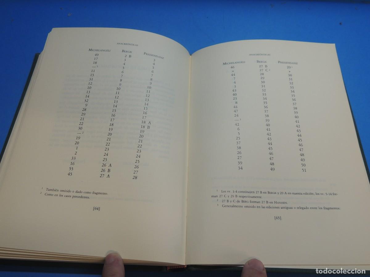 Libros: ANACRE&Oacute;NTICAS.- ANACREONTE - Foto 18