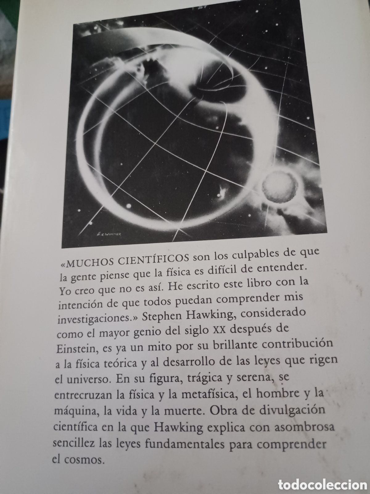 Libros: Barybook 221. Historia Del tiempo Stephen Hawkings C&iacute;rculo de Lectores - Foto 2
