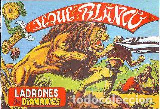 Libros: JEQUE BLANCO N&ordm; 4. LADRONES DE DIAMANTES. - HUTTON Jan. - Foto 1