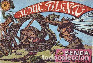 Libros: JEQUE BLANCO N&ordm; 9. LA SENDA TRAGICA. - HUTTON Jan. - Foto 1