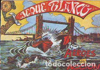 Libros: JEQUE BLANCO N&ordm; 18. HEROES EN ACCION. - HUTTON Jan. - Foto 1