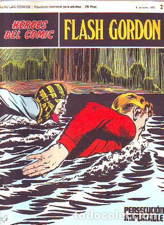 Libros: HEROES DEL COMIC. FLASH GORDON N&ordm; 21. PERSECUCION IMPLACABLE. - - Foto 1
