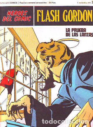 Libros: HEROES DEL COMIC. FLASH GORDON N&ordm; 26. LA PRUEBA DE LAS LANZAS. - - Foto 1