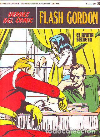 Libros: HEROES DEL COMIC. FLASH GORDON N&ordm; 35 EL ARMA SECRETA. - - Foto 1