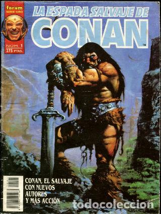 Libros: LA ESPADA SALVAJE DE CONAN. VOLUMEN II. N&ordm;. 1. - VV.AA. - Foto 1