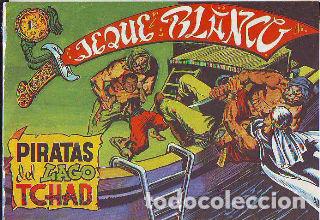 Libros: JEQUE BLANCO N&ordm; 5. PIRATAS DEL LAGO TCHAD. - HUTTON Jan. - Foto 1