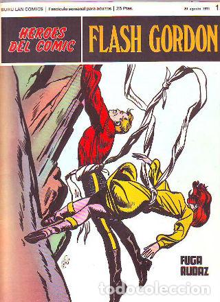 Libros: HEROES DEL COMIC. FLASH GORDON N&ordm; 15. FUGA AUDAZ. - - Foto 1