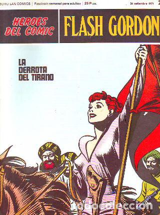 Libros: HEROES DEL COMIC. FLASH GORDON N&ordm; 20. LA DERROTA DEL TIRANO. - - Foto 1