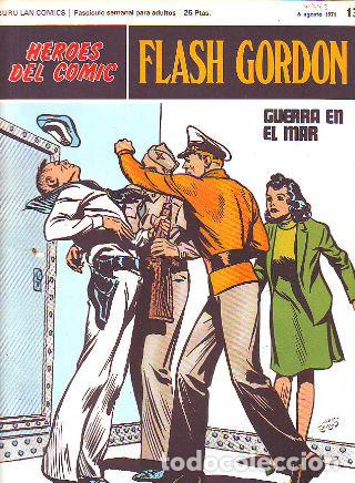Libros: HEROES DEL COMIC. FLASH GORDON N&ordm; 13. GUERRA EN EL MAR. - - Foto 1