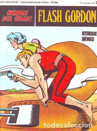 Libros: HEROES DEL COMIC. FLASH GORDON N&ordm; 28. ATAQUE AEREO. - - Foto 1