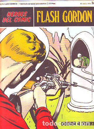 Libros: HEROES DEL COMIC. FLASH GORDON N&ordm; 36 GUERRA A MUERTE. - - Foto 1