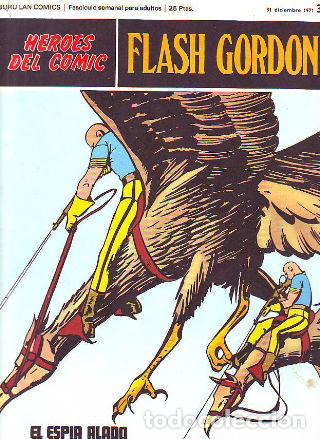 Libros: HEROES DEL COMIC. FLASH GORDON N&ordm; 34. EL ESPIA ALADO. - - Foto 1