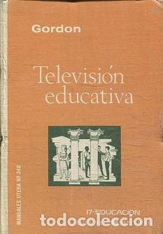 Libros: TELEVISION EDUCATIVA. - GORDON - Foto 1