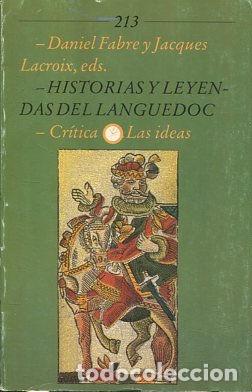 Libros: HISTORIAS Y LEYENDAS DEL LANGUEDOC. - FABRE/ LACROIX Daniel/ Jacques. - Foto 1