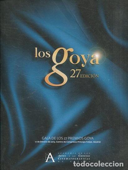 Libros: LOS GOYA 27 EDICION. - VV.AA. - Foto 1