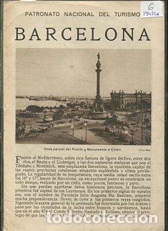 Libri di seconda mano: PATRONATO NACIONAL DEL TURISMO. BARCELONA. - VV.AA.