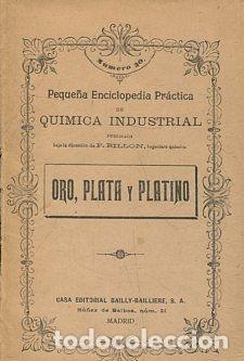 Libros: ORO, PLATA Y PLATINO. - BILLON F. - Foto 1