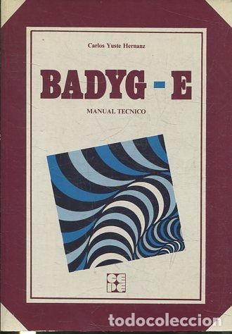 Libros: BADYG-E. MANUAL TECNICO. - YUSTE HERNANZ Carlos. - Foto 1