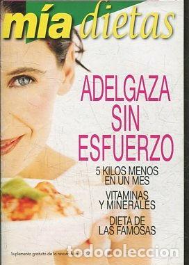 Libros: MIA. ADELGAZA SIN ESFUERZO. - VV.AA. - Foto 1