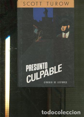 Libros: PRESUNTO CULPABLE. - TUROW Scott. - Foto 1