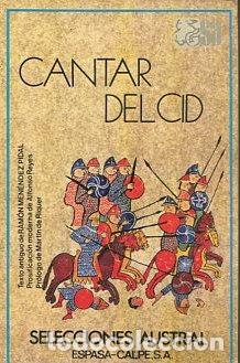 Libros: CANTAR DEL CID. - VV.AA. - Foto 1