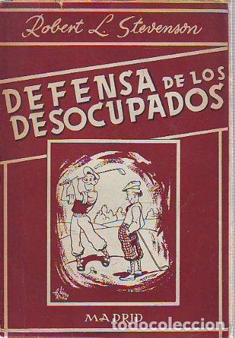Libros: DEFENSA DE LOS DESOCUPADOS. - STEVENSON Robert L. - Foto 1