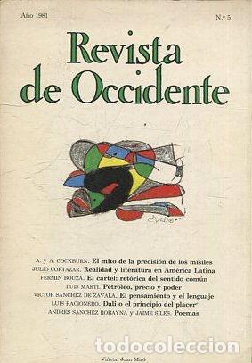 Libros: REVISTA DE OCCIDENTE. N&ordm; 5. - VV.AA. - Foto 1