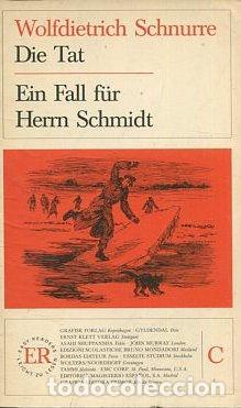 Libros: DIE TAT. EIN FALL FUR. HERRN SCHMIDT. - SCHNURRE Wolfdietrich. - Foto 1