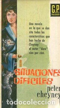 Libros: SITUACIONES DIFICILES. - CHEYNEY Peter. - Foto 1