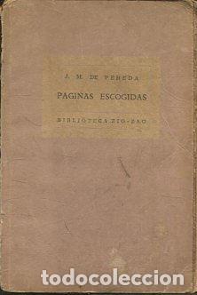Libros: PAGINAS ESCOGIDAS. - PEREDA J.M. De. - Foto 1