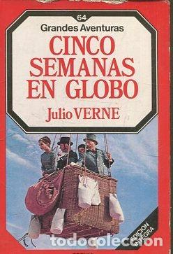 Libros: CINCO SEMANAS EN GLOBO. - VERNE Julio. - Foto 1