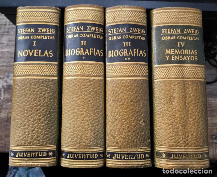 Libros: OBRAS COMPLETAS (4 TOMOS) - Stefan Zweig - Foto 1