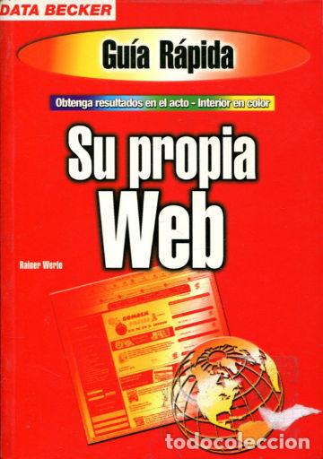 Libros: GUIA RAPIDA. SU PROPIA WEB. - WERLE Rainer. - Foto 1