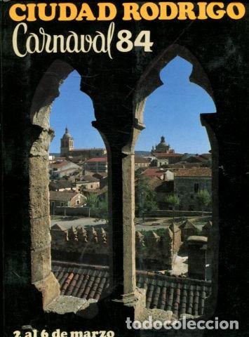 Libros: CIUDAD RODRIGO. CARNAVAL 84. - - Foto 1