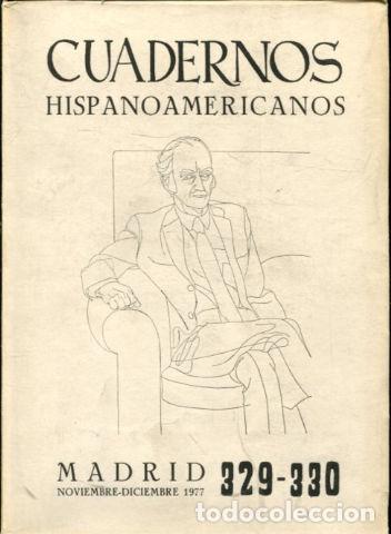Libros: CUADERNOS HISPANOAMERICANOS . 329-330. ESCRITOS DE FRANCISCO DE AYALA. - - Foto 1